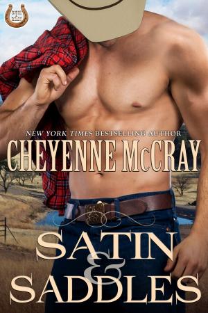 Cover of the book Satin and Saddles by Jaymie Holland, Cheyenne McCray