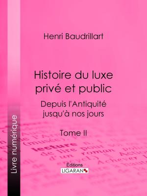Cover of the book Histoire du luxe privé et public depuis l'Antiquité jusqu'à nos jours by Gaston Tissandier, Ligaran