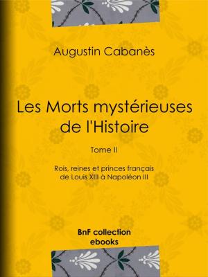 Cover of the book Les Morts mystérieuses de l'Histoire by Louis Phocion Todière