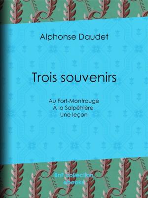 Cover of the book Trois souvenirs by Pierre Alexis de Ponson du Terrail