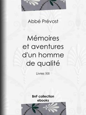 Cover of the book Mémoires et aventures d'un homme de qualité by Louis Bertrand
