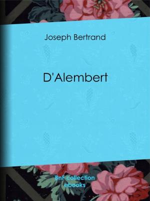 Cover of the book D'Alembert by Antoine-Augustin Cournot