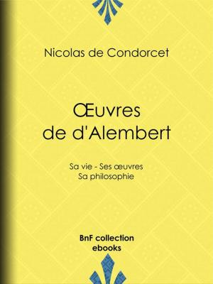 Cover of the book OEuvres de d'Alembert by Édouard Corbière