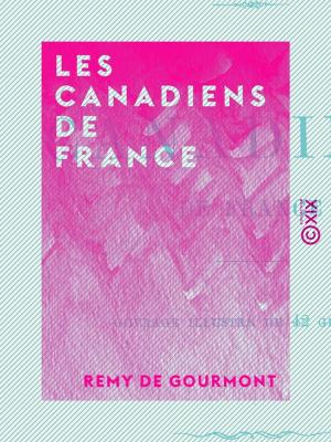 Book cover of Les Canadiens de France