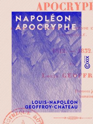Cover of the book Napoléon apocryphe by Marceline Desbordes-Valmore