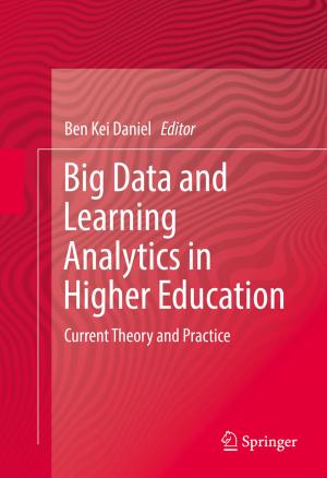 Cover of the book Big Data and Learning Analytics in Higher Education by Sabrina Wallner
