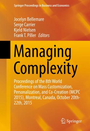 Cover of the book Managing Complexity by Enrico Carisch, Shawna R. Meister, Loraine Rickard-Martin