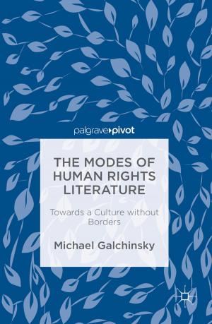 Cover of the book The Modes of Human Rights Literature by 
