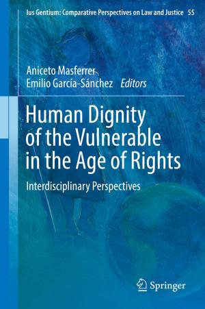 Cover of the book Human Dignity of the Vulnerable in the Age of Rights by David J Liptrot