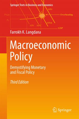 Cover of the book Macroeconomic Policy by Andrew DJ Shield