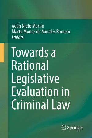 Cover of Towards a Rational Legislative Evaluation in Criminal Law