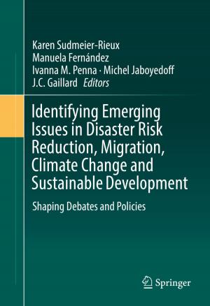 Cover of the book Identifying Emerging Issues in Disaster Risk Reduction, Migration, Climate Change and Sustainable Development by Rosanna Masiola, Renato Tomei
