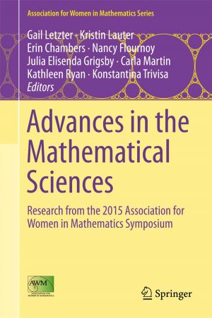 Cover of the book Advances in the Mathematical Sciences by Guanrong Chen, Yang Lou