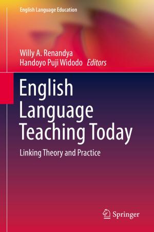 Cover of the book English Language Teaching Today by Tomasz Blachowicz, Andrea Ehrmann