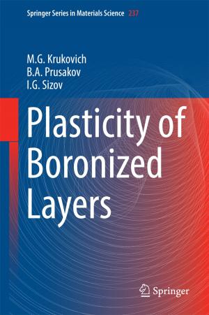 Cover of the book Plasticity of Boronized Layers by 