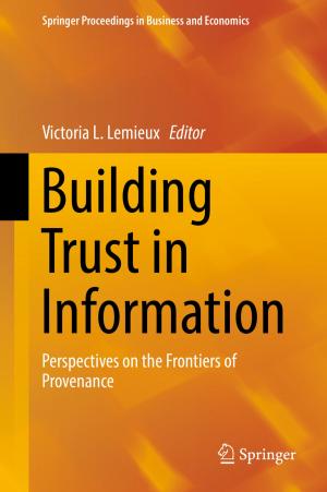 Cover of the book Building Trust in Information by Christopher Minnix