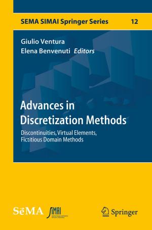 Cover of the book Advances in Discretization Methods by Timm Krüger, Halim Kusumaatmaja, Alexandr Kuzmin, Orest Shardt, Goncalo Silva, Erlend Magnus Viggen