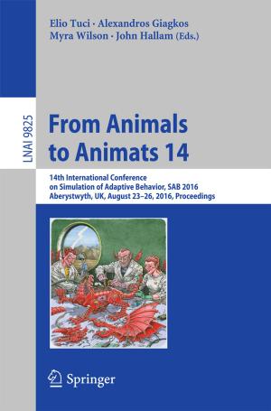 Cover of the book From Animals to Animats 14 by Alain Martel, Walid Klibi