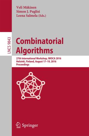 Cover of the book Combinatorial Algorithms by Claudio Canuto, Anita Tabacco