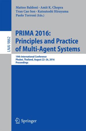 Cover of the book PRIMA 2016: Principles and Practice of Multi-Agent Systems by Bree Carlton, Emma K.  Russell