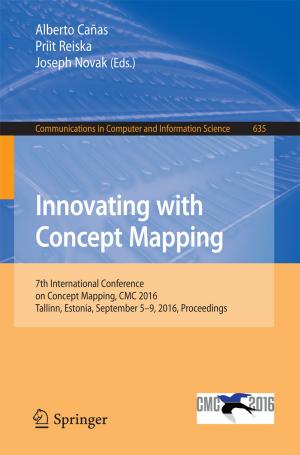 Cover of the book Innovating with Concept Mapping by Patricia Palenzuela, Diego-César Alarcón-Padilla, Guillermo Zaragoza