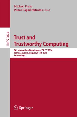 Cover of the book Trust and Trustworthy Computing by 