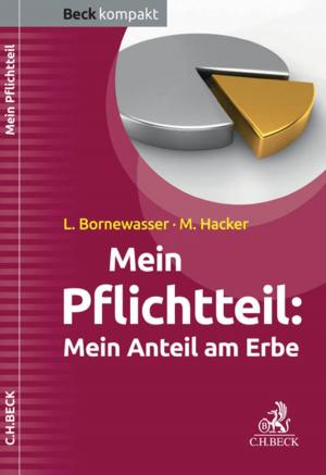 Cover of the book Mein Pflichtteil by Kurt Bayertz