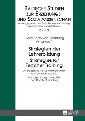 Cover of the book Strategien der Lehrerbildung / Strategies for Teacher Training by Melanie Kaspers