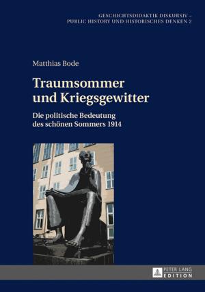 Cover of the book Traumsommer und Kriegsgewitter by 