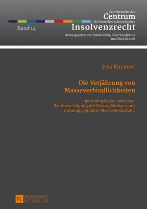 Cover of the book Die Verjaehrung von Masseverbindlichkeiten by Daniel Travers