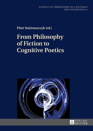 Cover of the book From Philosophy of Fiction to Cognitive Poetics by Judith Tydor Baumel-Schwartz