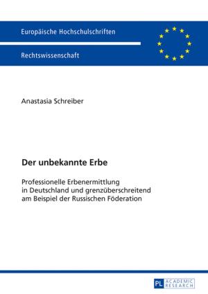 Cover of the book Der unbekannte Erbe by Paul Christian Sander