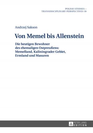 Cover of the book Von Memel bis Allenstein by Julia Eppler