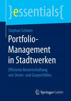 Cover of the book Portfolio-Management in Stadtwerken by Manfred Bruhn