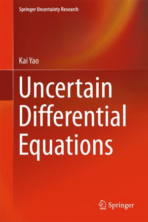 Cover of the book Uncertain Differential Equations by Michihiro Seta, Shen-yi Li, En-yu Wang