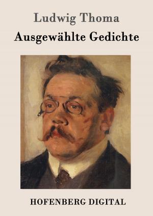 Cover of the book Ausgewählte Gedichte by Arthur Schnitzler