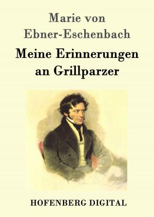 Cover of the book Meine Erinnerungen an Grillparzer by Oscar Wilde