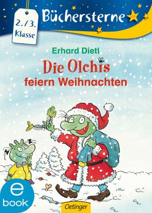 Book cover of Die Olchis feiern Weihnachten