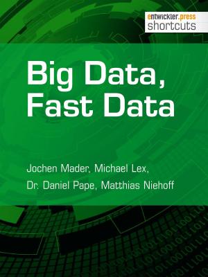 Cover of the book Big Data, Fast Data by Mahmoud Reza Rahbar Azad, Thomas Claudius Huber, Holger Schwichtenberg, Phil Stelzer, Rainer Stropek