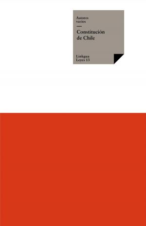 Book cover of Constitución de Chile de 1980