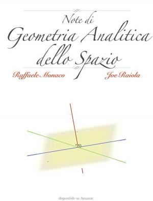 Book cover of Note di Geometria Analitica dello Spazio