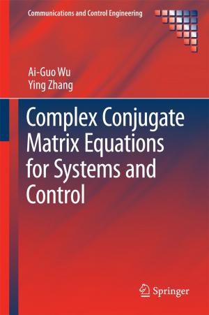 Book cover of Complex Conjugate Matrix Equations for Systems and Control
