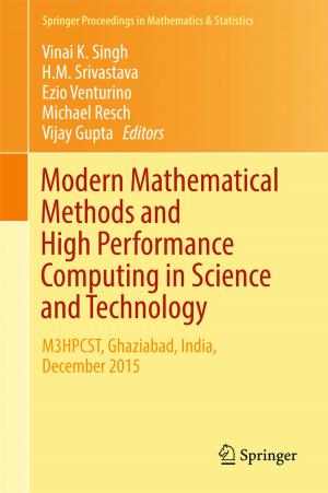 Cover of the book Modern Mathematical Methods and High Performance Computing in Science and Technology by Angang Hu, Xiao Tang, Zhusong Yang, Yilong Yan