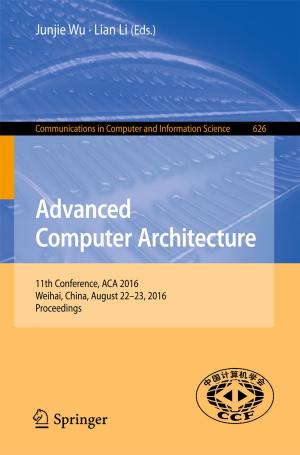 Cover of the book Advanced Computer Architecture by V. Srinivasa Chakravarthy, Ahmed A. Moustafa
