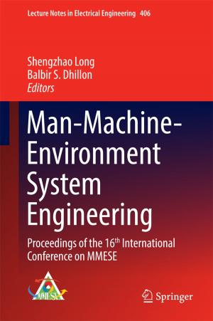 Cover of the book Man-Machine-Environment System Engineering by Zhengyu Song