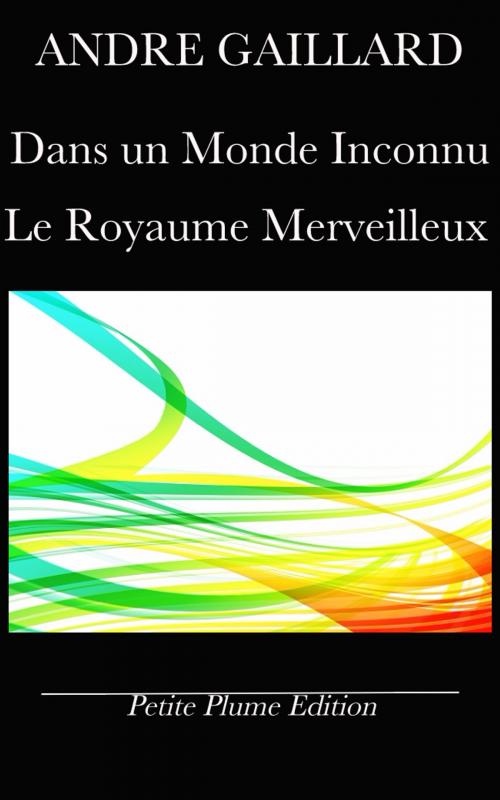 Cover of the book Dans un monde inconnu - Le royaume merveilleux - ROMANS D'AVENTURES by André Gaillard, Petite Plume Edition