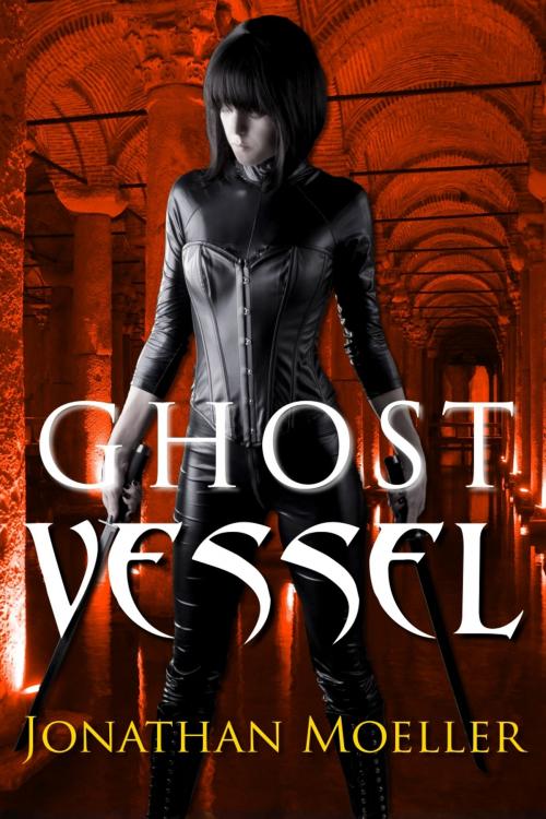 Cover of the book Ghost Vessel by Jonathan Moeller, Azure Flame Media, LLC
