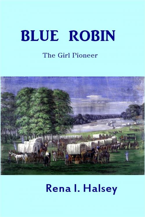 Cover of the book Blue Robin by Rena I. Halsey, Green Bird Press