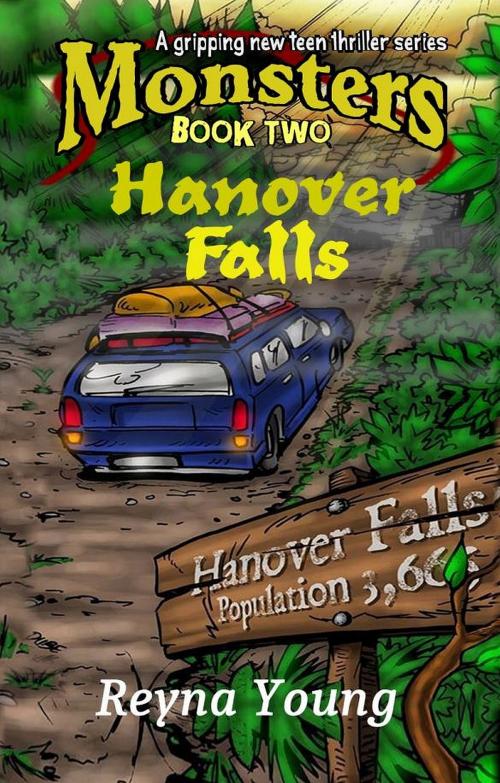 Cover of the book Hanover falls by Reyna Young, Black Bed Sheet Books