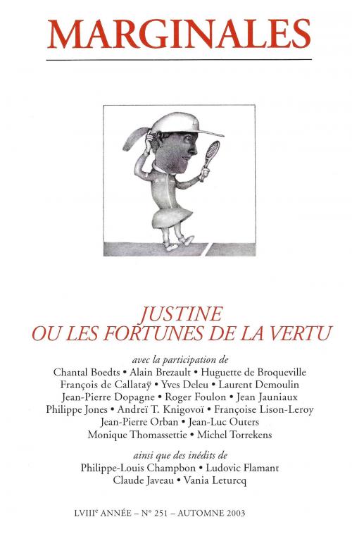 Cover of the book Justine ou les fortunes de la vertu by Collectif, Ker